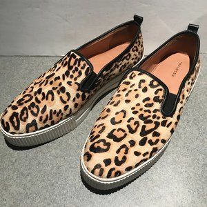 Halogen Baylee Platform Leopard Hair calf Sneaker